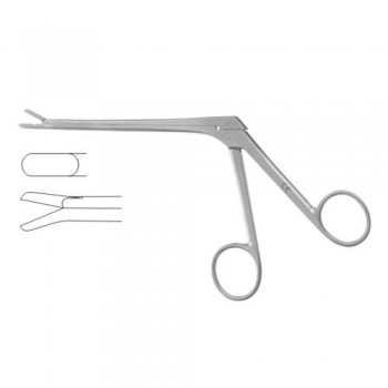 Spurling Leminectomy Rongeur Down Stainless Steel, 15 cm - 6" Bite Size 4 x 10 mm 